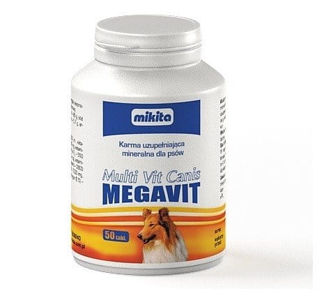 Mikita Multi Vit Canis Megavit 50 Tabletek