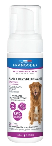 Francodex Pianka Bez Spłukiwania Dla Psów 150ml