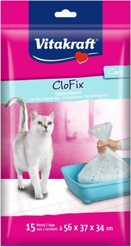 Vitakraft Clofix Worki Higieniczne Do Kuwety 15szt