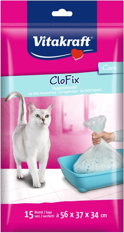 Vitakraft Clofix Worki Higieniczne Do Kuwety 15szt