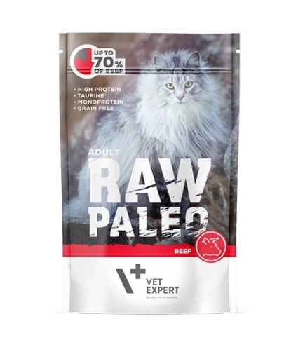 Raw Paleo Dla Kota Adult Z Wołowiną 100g
