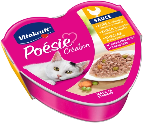 Vitakraft Poesie Creation Kurczak Z Warzywami 85g