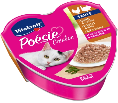 Vitakraft Poesie Creation Kurczak Z Indykiem 85g