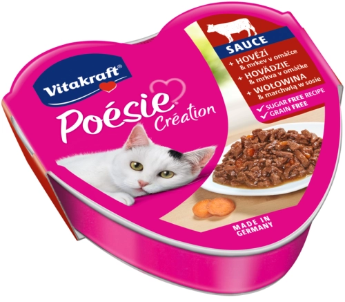 Vitakraft Poesie Creation Wołowina Z Marchwią 85g