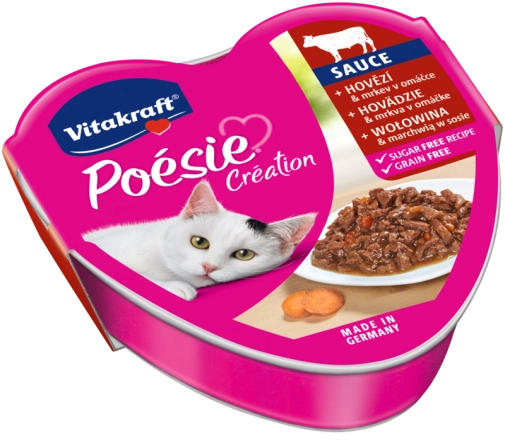 Vitakraft Poesie Creation Wołowina Z Marchwią 85g