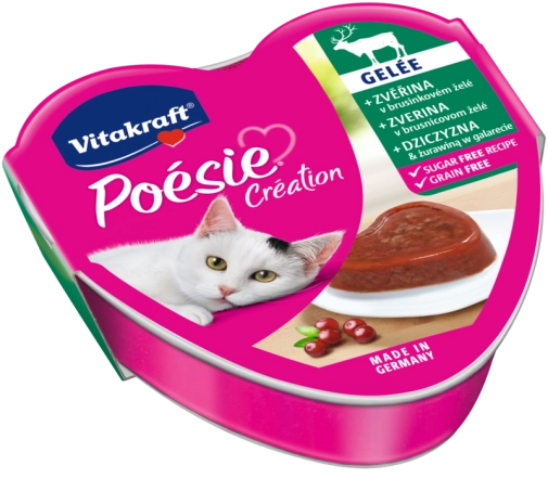 Vitakraft Poesie Creation Dziczyzna I Żurawina W Galarecie 85g