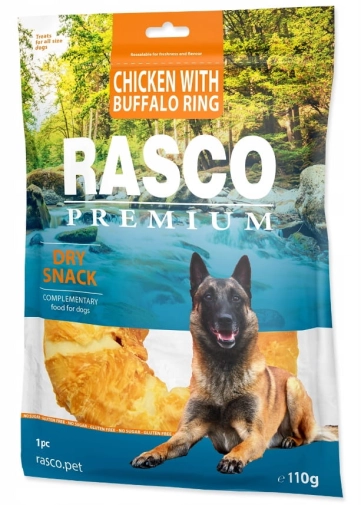 Rasco Premium Przysmak Dla Psa Kurczak Z Skórą Wołową 110g