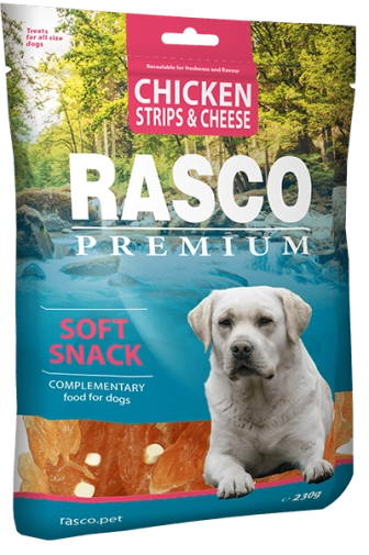 Rasco Premium Przysmak Dla Psa Paski Z Kurczaka I Ser 80g