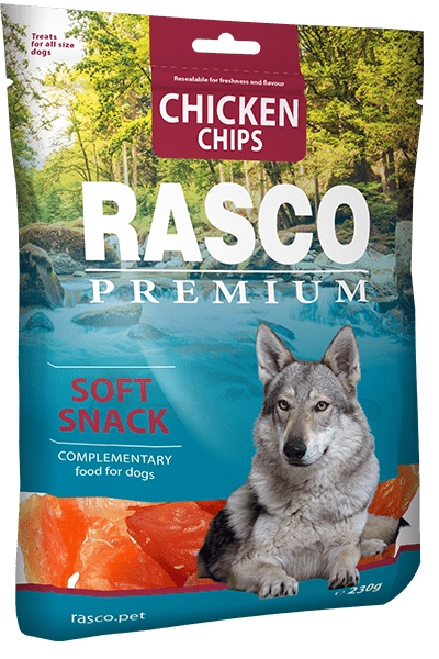 Rasco Premium Przysmak Dla Psa Paski Z Kurczaka 80g