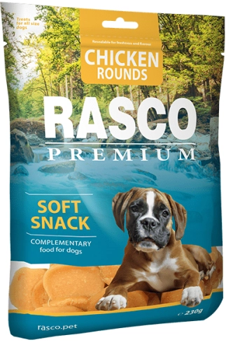 Rasco Premium Przysmak Dla Psa Talarki Z Kurczaka 80g