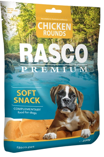 Rasco Premium Przysmak Dla Psa Talarki Z Kurczaka 80g