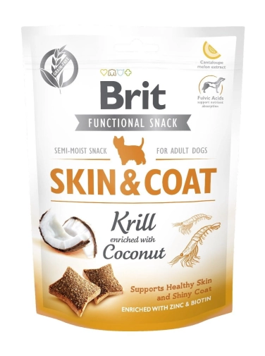 Brit Care Przysmak Dla Psa Skin&Coat Z Krylem 150g