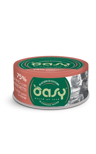 Oasy More Love Tuńczyk&Krewetki Puszka 70g Dla Kota