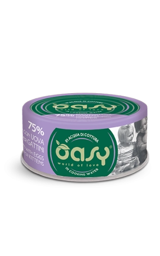 Oasy More Love Kurczak&Jajko Puszka 70g Dla Kociąt