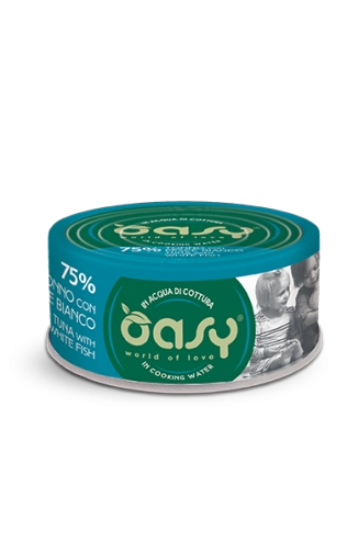 Oasy More Love Tuńczyk&Biała Ryba Puszka 70g Dla Kota