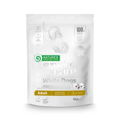 Nature's Protection Superior Care White Dogs Adult 400g