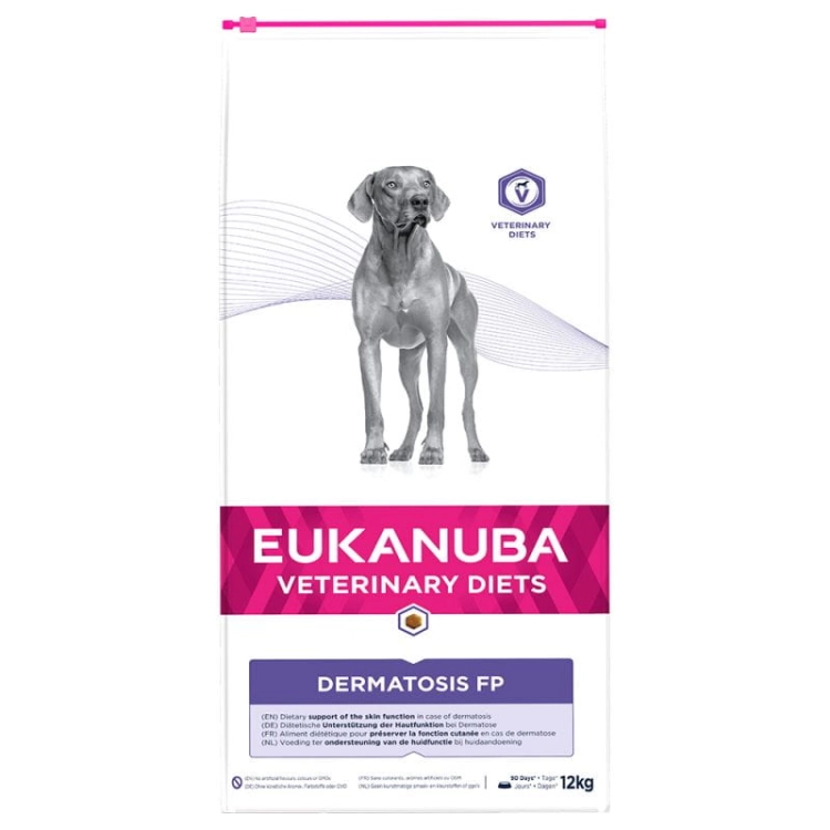 Karma Dla Psa Eukanuba Veterinary Diets Dermatosis Fp Response Formula 12kg