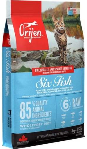 Karma Dla Kota Orijen Cat&Kitten Six Fish 5,4kg