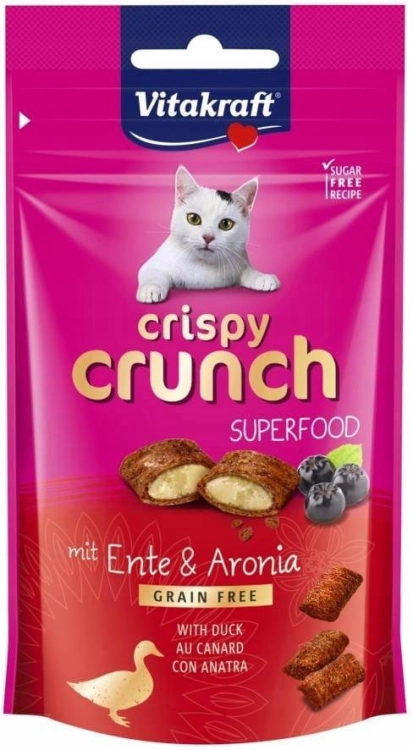 Vitakraft Przysmak Dla Kota Crispy Crunch Kaczka 60g