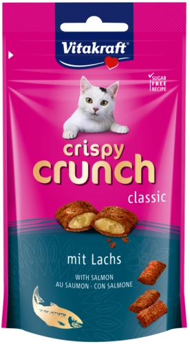 Vitakraft Przysmak Dla Kota Crispy Crunch Łosoś 60g