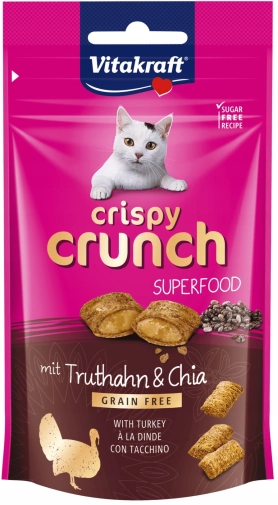\Vitakraft Przysmak Dla Kota Crispy Crunch Indyk 60g