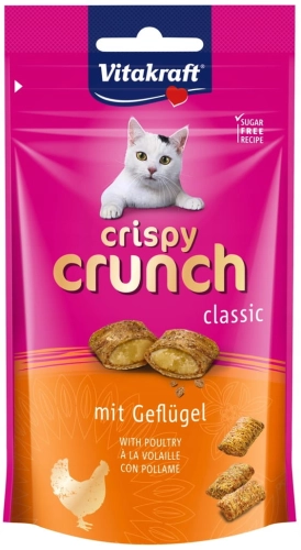 Vitakraft Przysmak Dla Kota Crispy Crunch Drób 60g