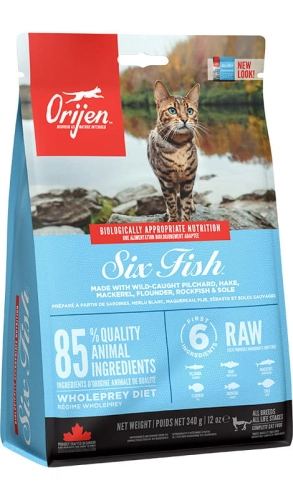 Karma Dla Kota Orijen Cat & Kitten Six Fish 340g