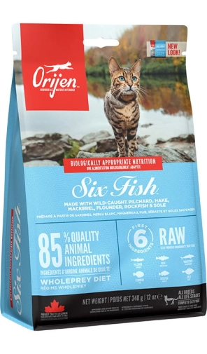 Karma Dla Kota Orijen Cat & Kitten Six Fish 340g