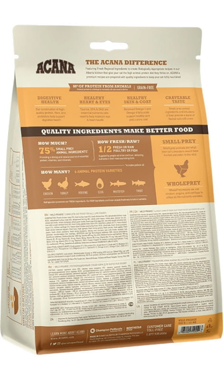 Karma Dla Kota Acana Cat & Kitten Regionals Wild Prairie 340g