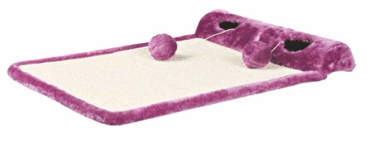 Trixie Drapak Dla Kota Z Pluszem Fioletowy