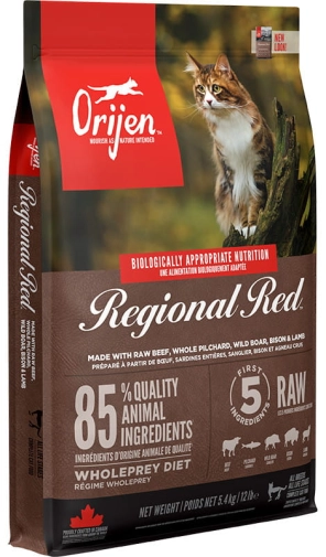 Karma Dla Kota Orijen Cat & Kitten Regional Red 5,4kg