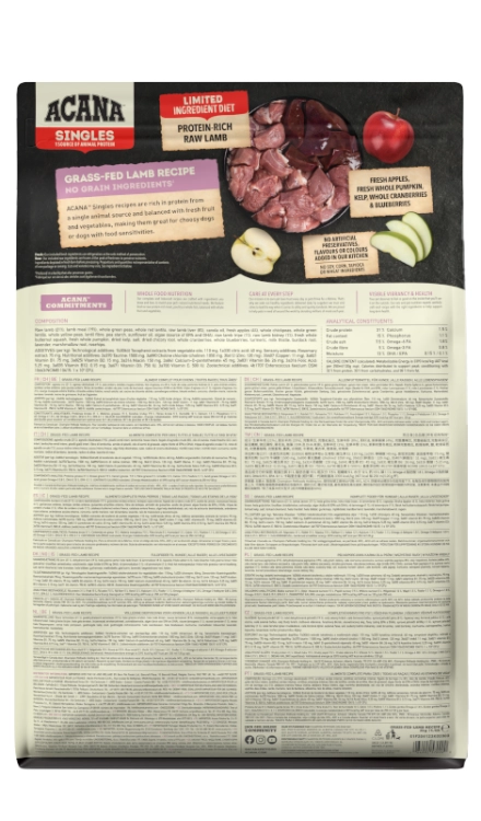 Karma Dla Psa Acana Singles Lamb Grass-Fed 2kg