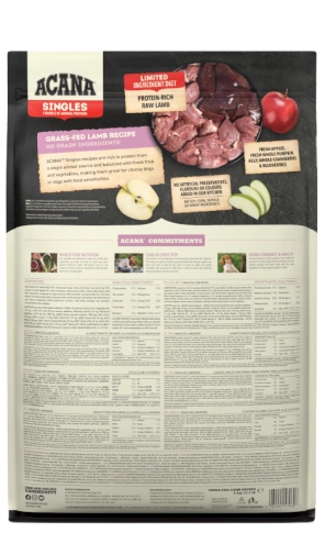 Acana Singles Lamb Grass-fed 6kg