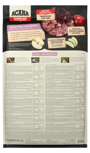 Karma Dla Psa Acana Singles Lamb Grass-Fed 11,4kg