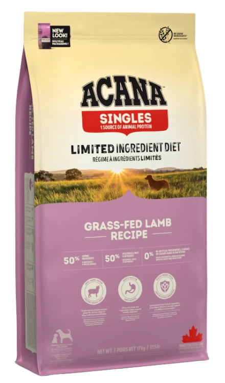 Karma Dla Psa Acana Singles Lamb Grass-Fed 17kg