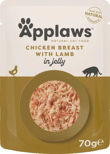 Applaws Saszetka Kura Z Jagnięciną W Galarecie 70g