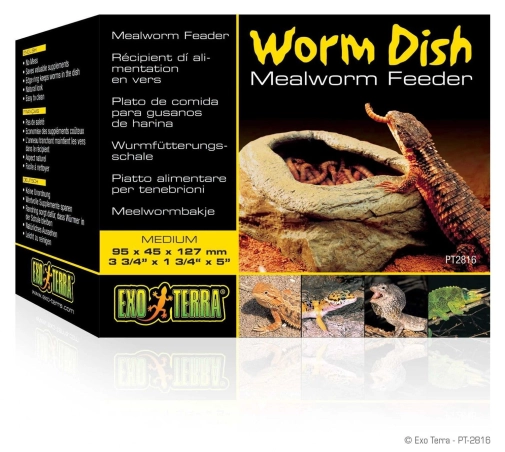 Hagen Exo Terra Worm Dish Miska Na Żywy Pokarm