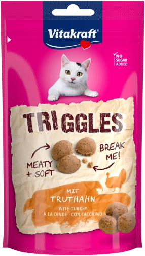 Vitakraft Triggles Przysmak Dla Kota Z Indykiem 40g