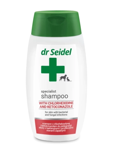 Dr. Seidel Szampon Z Chlorheksydyna Ketokonazol  220ml