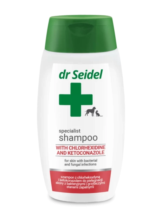 Dr. Seidel Szampon Z Chlorheksydyna Ketokonazol  220ml