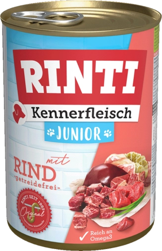 Rinti Junior Z Wołowiną 400g