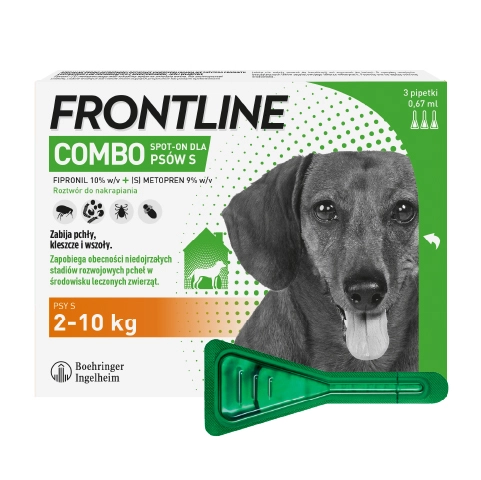 Frontline Combo -s- Psy Od 2 Do 10 Kg 1pipeta