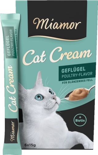 Miamor Cream Cat Krem Drobiowy 6x15g