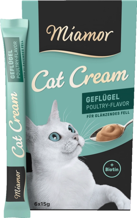 Miamor Cream Cat Krem Drobiowy 6x15g