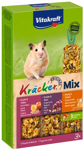 Vitakraft Kracker Dla Chomika Trio Owoce/Orzechy/Miód 3szt.