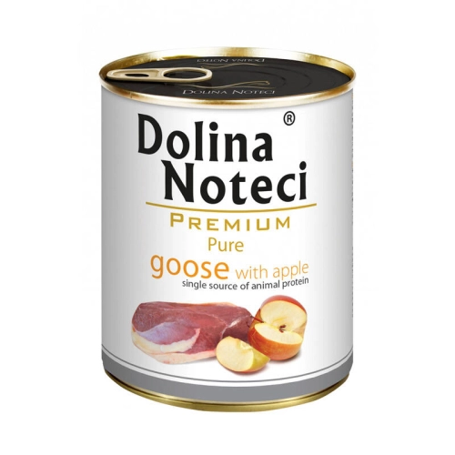 Dolina Noteci Premium Pure Gęś Z Jabłkiem 800g