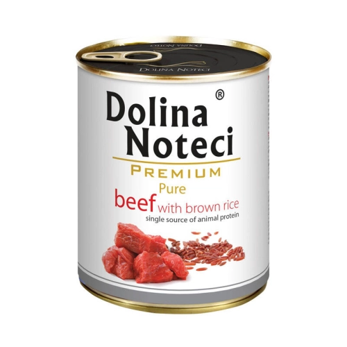 Dolina Noteci Premium Pure Wołowina Z Brązowym Ryżem 800g