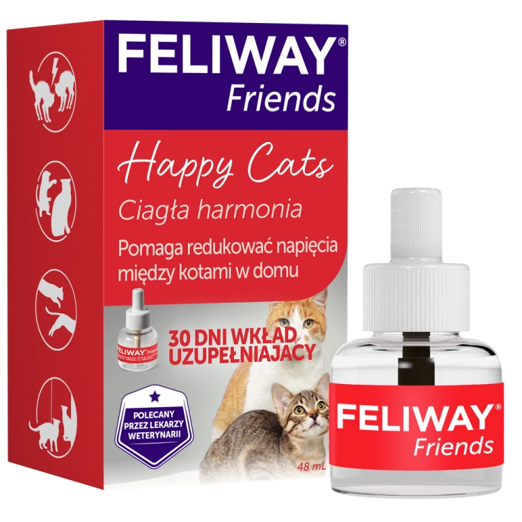 Ceva Feliway Friends Wkład Do Dyfuzora 48ml
