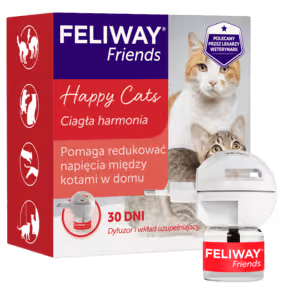 Ceva Feliway Friends Zestaw Fumigator 48ml