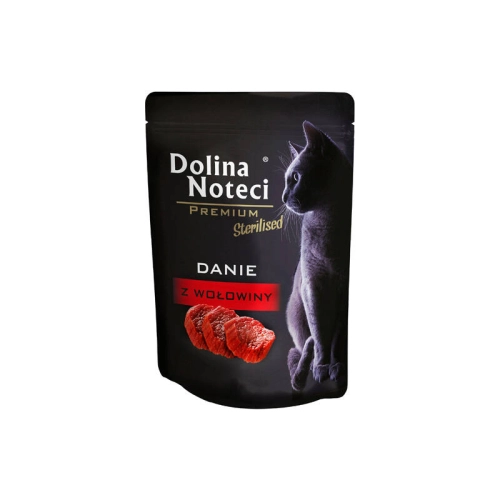 Dolina Noteci Danie Z Wołowiny Dla Kota Sterilised 85g